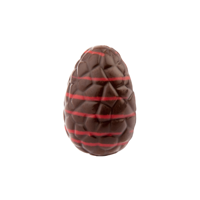 Egg DARK deco cherry cream Egg DARK deco cherry cream