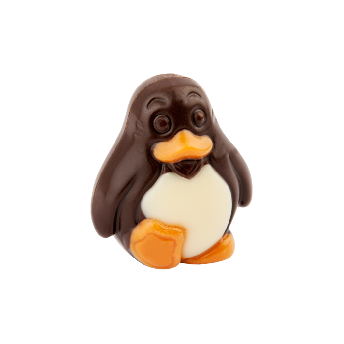 Penguin DARK hazelnut filling