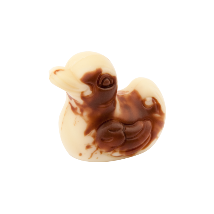 Duck WHITE deco crispy hazelnut filling Duck WHITE deco crispy hazelnut filling