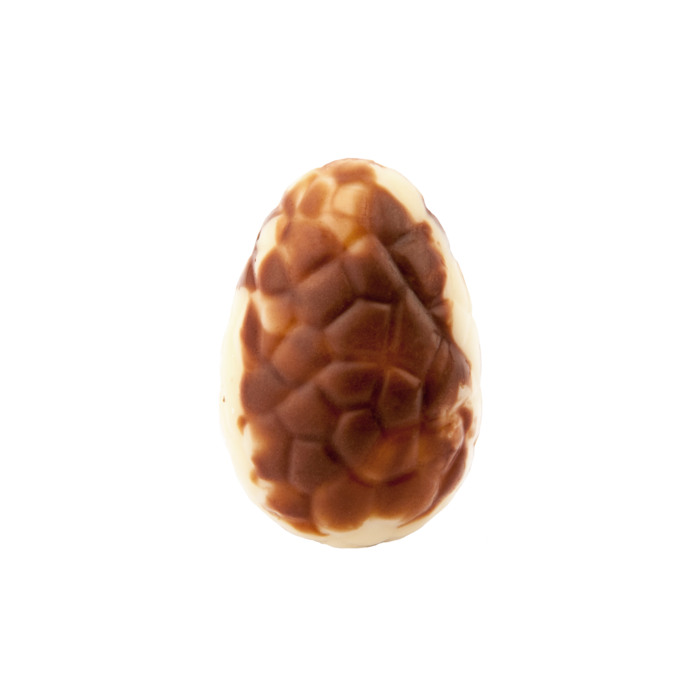 Egg WHITE deco crispy hazelnut filling