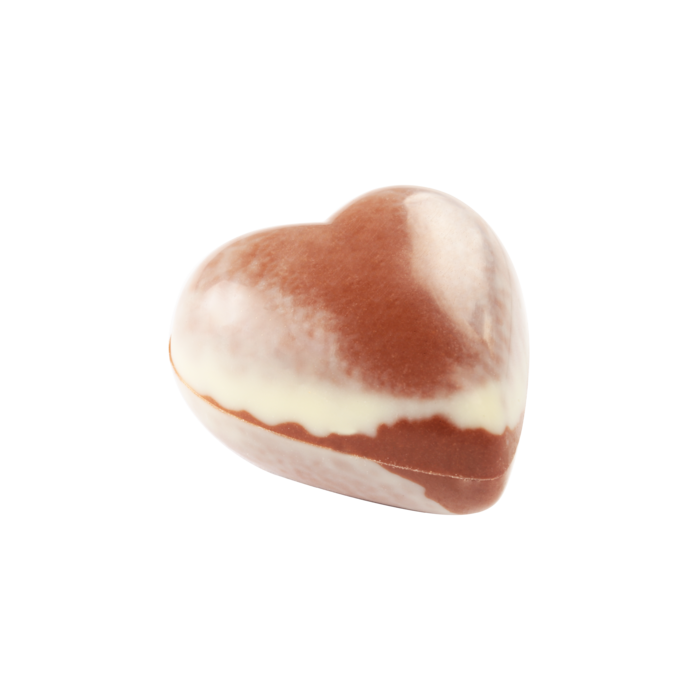 Dubbel hart MELK deco karamel/praliné Dubbel hart MELK deco karamel/praliné