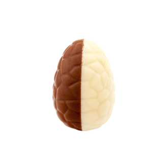 Egg MILK WHITE marzipan hazelnut filling