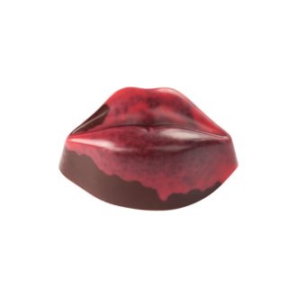 Lips WHITE deco hazelnut filling